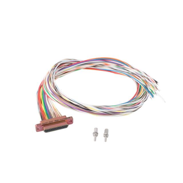 MDM-31PH003P CABLE ASY D TO WIRE 31P 457.2MM