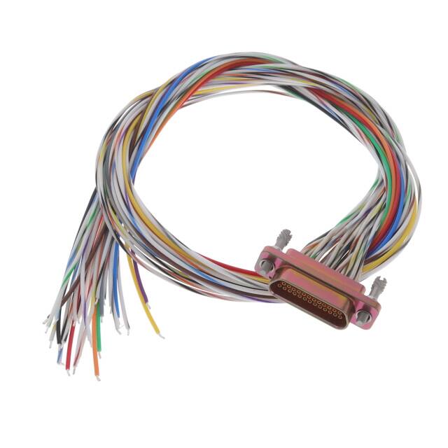 MDM-25SH003K CABLE ASY D TO WIRE 25P 457.2MM