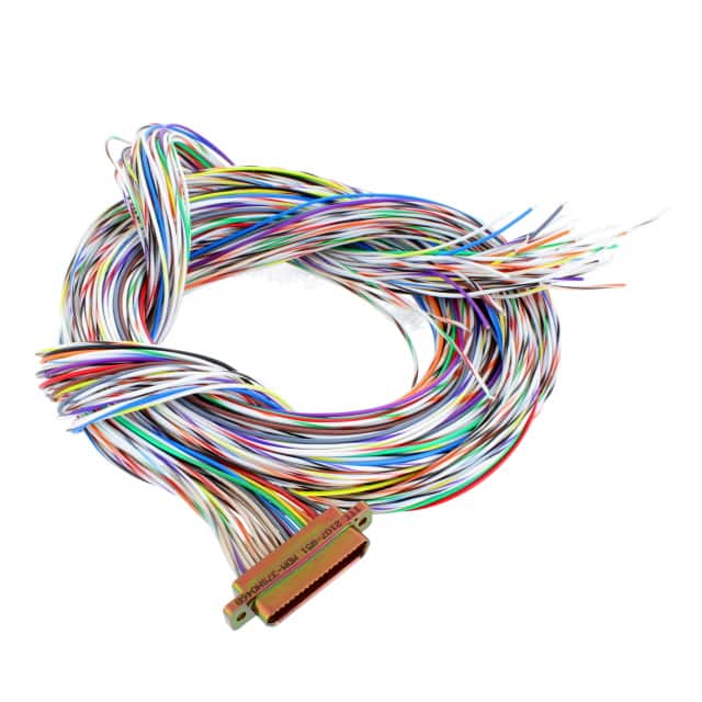 MDM-37SH046B CABLE ASSY D TO WIRE 37P 1.83M