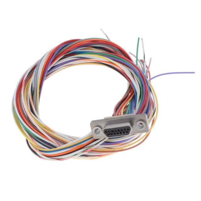 DCHM15P6N5-36.0FN-HT1 MICRO-D PLUG 15POS HI-TEMP