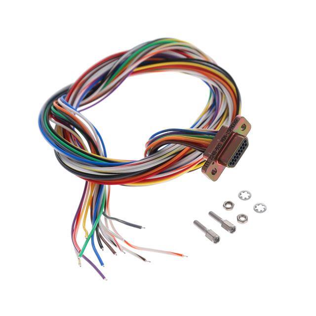 MDM-15PH006P CABLE ASY D TO WIRE 15P 914.4MM