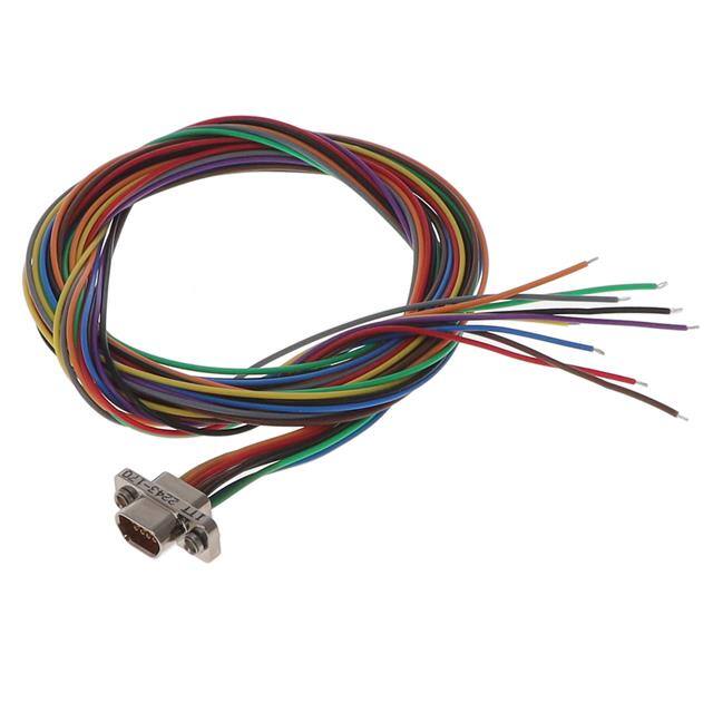 MDM-9SH006F-A174 CABLE ASY D TO WIRE 9P 914.4MM
