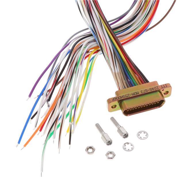 MDM-25SH006P CABLE ASY D TO WIRE 25P 914.4MM