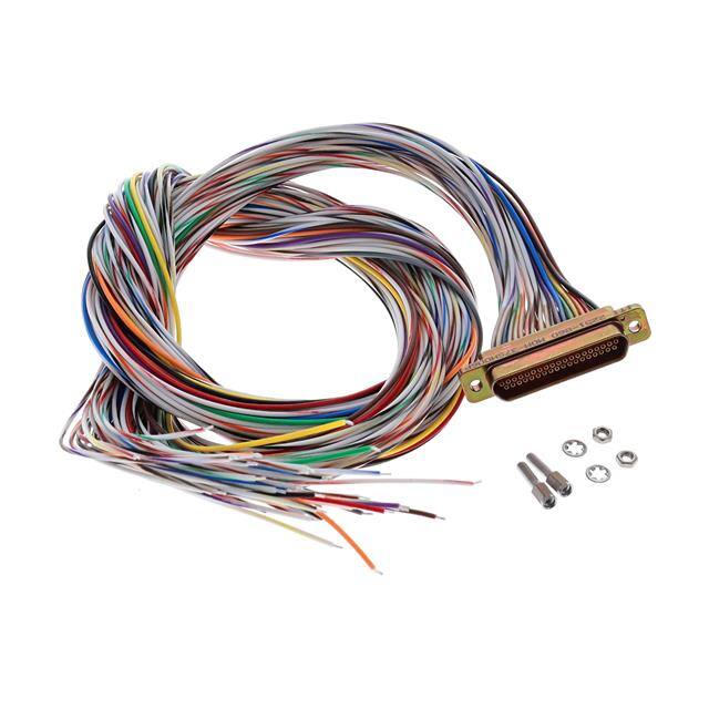 MDM-37SH006P CABLE ASY D TO WIRE 37P 914.4MM