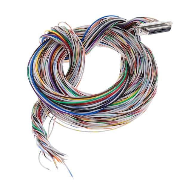 MDM-37PH046B-A174 MICRO 37C PIN 72" RBW NIC
