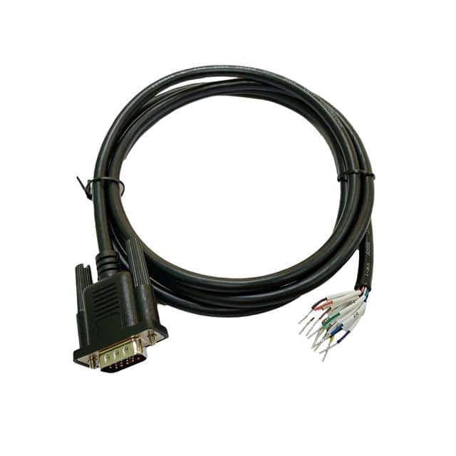 DBC-15HMW-05 DB15 HD Male Serial Cable to Bar