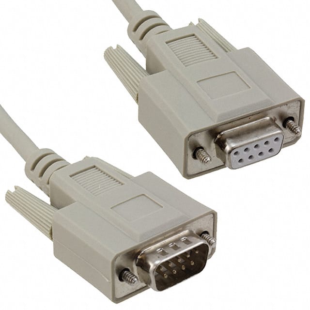 1656233 CABLE ASSY DB09 SHIELDED GRAY 1M