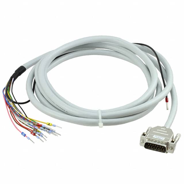 2926470 CABLE ASSY DB15 SHIELDED GRAY 3M