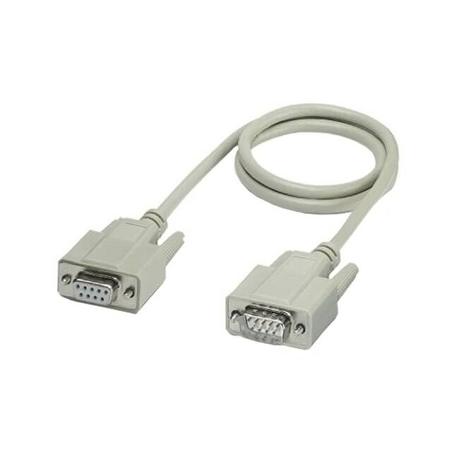 1656246 CABLE ASSY DB09 SHIELDED GRAY 2M
