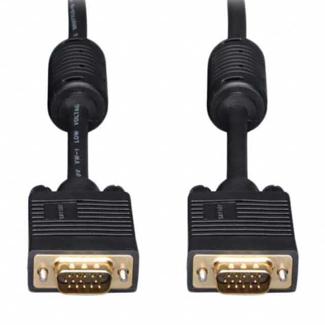 P502-010-SM CABLE ASSY HD15 SHLD BLACK 3.05M
