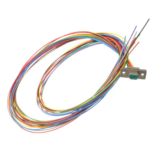 DCCM9P6E5-36.0BN MICRO-D PLUG 9POS WIRE LEAD 36"