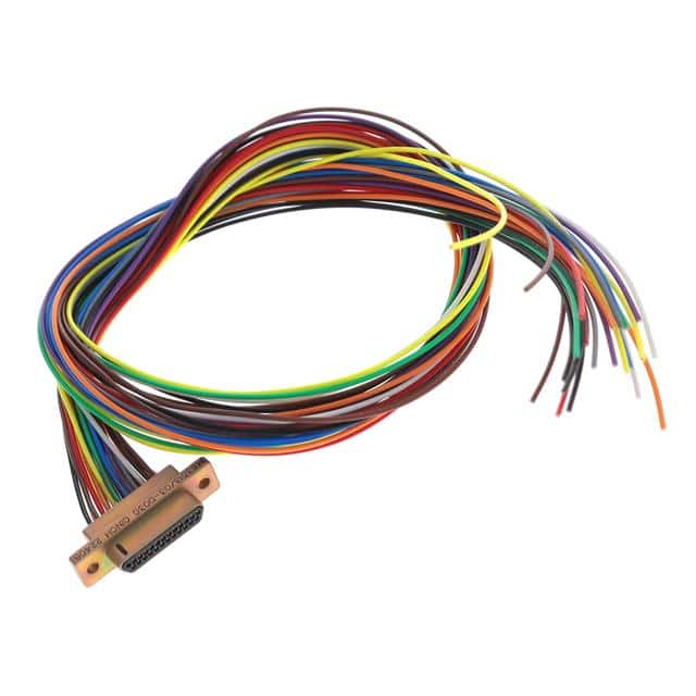 M83513/03-D03C 25 POS PLUG 18" COLR PTFE CD PLT