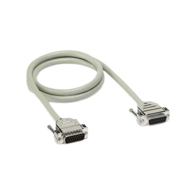 2302094 CABLE ASSY DB15 SHIELDED GRAY 3M