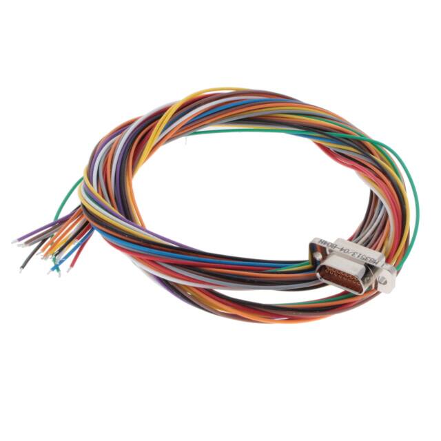 M83513/04-B04N CABLE DSUB RCPT 15POS LEADS 36"
