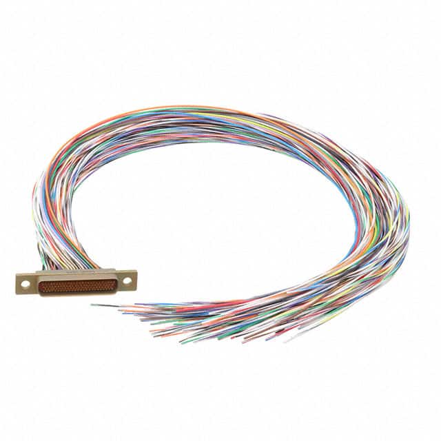 DCCM100S6E5-18.0B MICRO-D SKT 100POS WIRE LEAD 18"