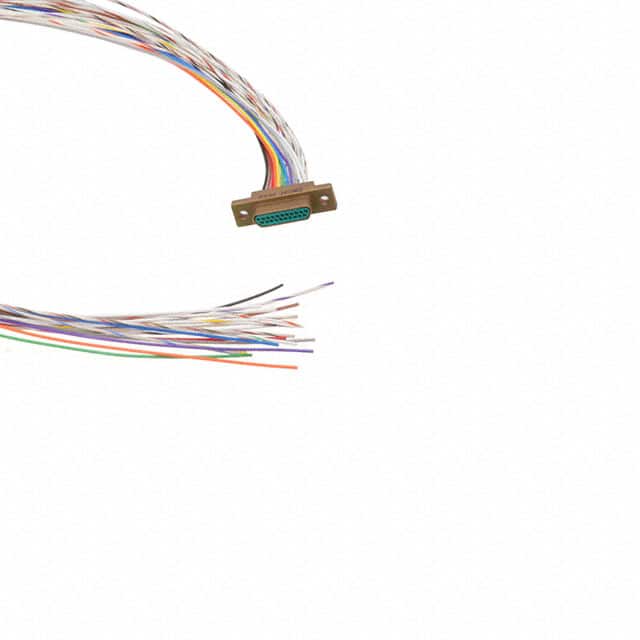 DCCM21P6E5-18.0B MICRO-D PLUG 21POS WIRE LEAD 18"