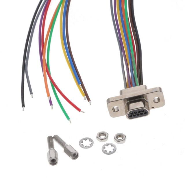 MDM-9PH003P-A174 CABLE ASY D TO WIRE 9P 457.2MM