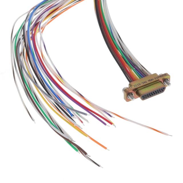 MDM-21PH003L CABLE ASY D TO WIRE 21P 457.2MM
