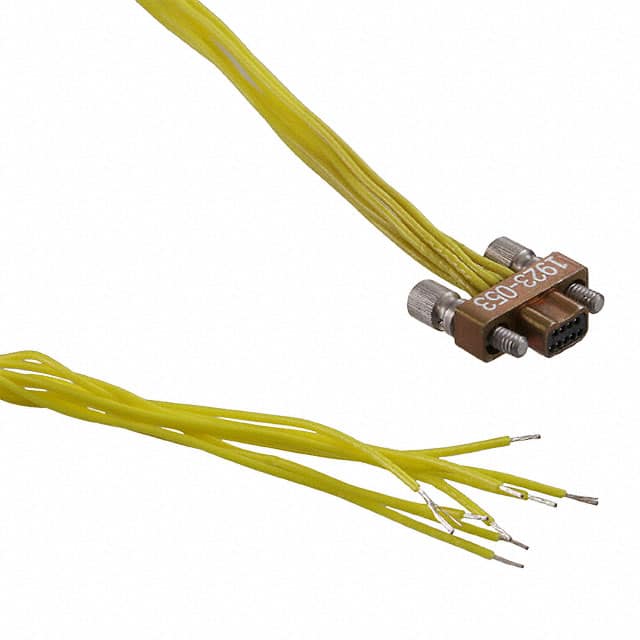NDD-9P0PY18S NANO MALE 9POS 18" YEL JACKSCREW