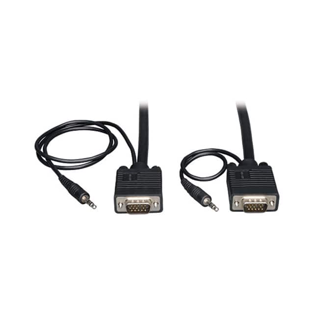 P504-035 CABLE ASSY HD15 SHLD BLK 10.67M