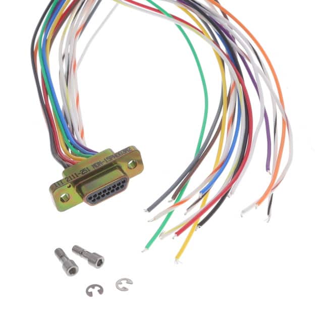 MDM-15PH003M2 CABLE ASY D TO WIRE 15P 457.2MM