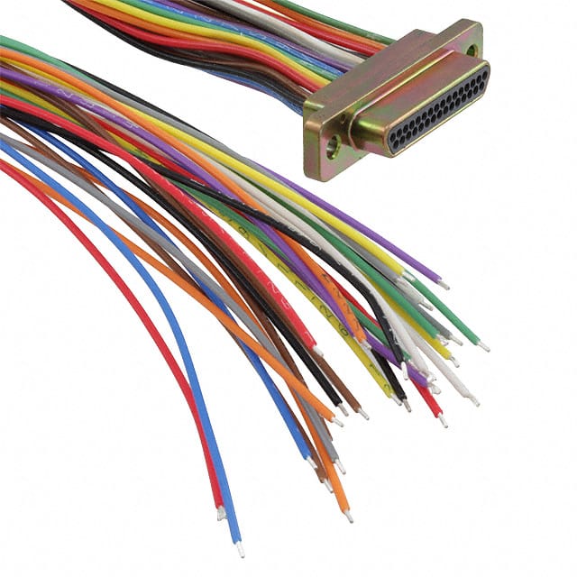 M83513/03-E03C MICRO-D PLUG 31POS PIN 18" WIRE