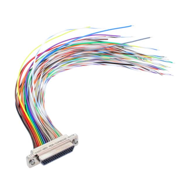 MDM-51PH016F-A174 CABLE ASY D TO WIRE 51P 152.4MM