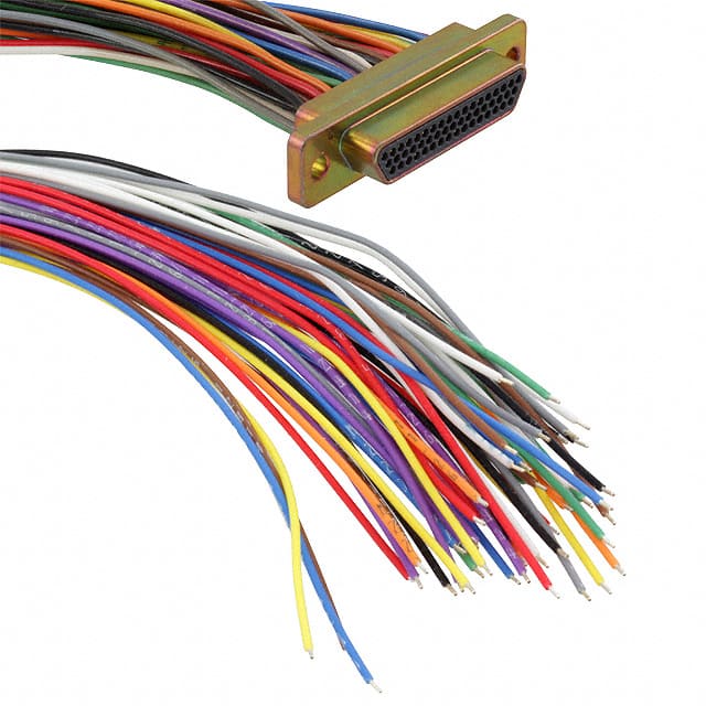 M83513/03-G03C MICRO-D PLUG 51POS PIN 18" WIRE