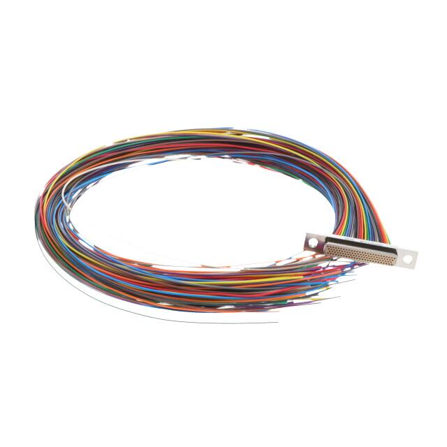 A98100-100 MICRO-D 100POS MALE W/ 18IN WIRE