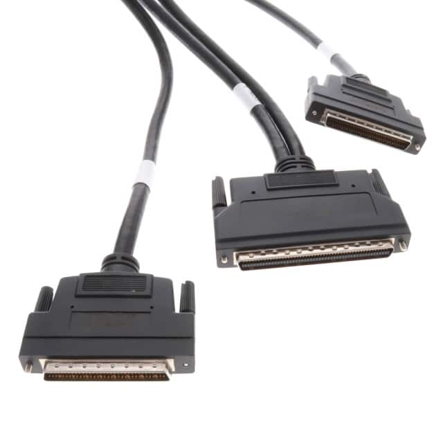 PCL-10268-2E CABLE ASSY HPCN100/HPDB68 BLK 2M