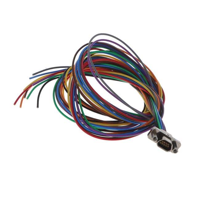MM-222-009-261-22WD D-SUB, RCPTL, .050", 2ROW, 9POS,