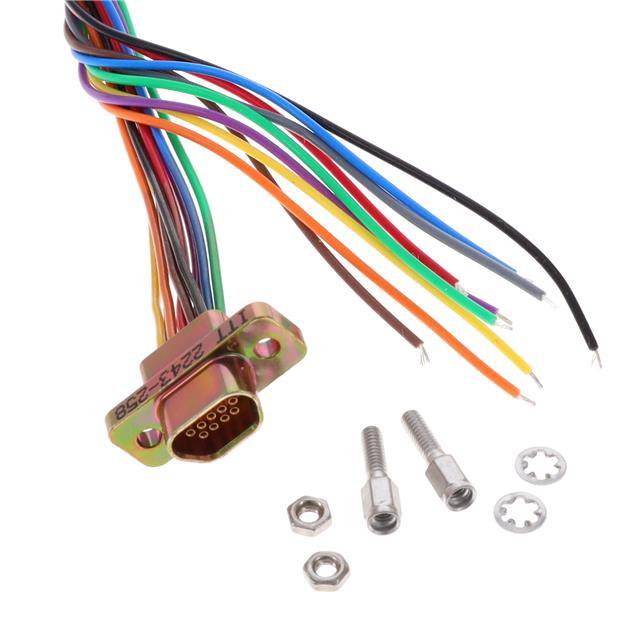 MDM-9SH006P CABLE ASY D TO WIRE 9P 914.4MM