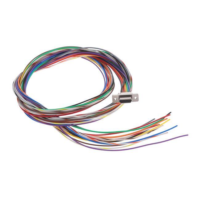 MM-212-015-161-00WD D-SUB, PLUG, .050", 2ROW, 15POS,
