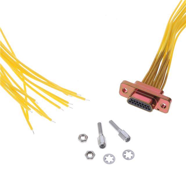 MDM-15PH001P CABLE ASY D TO WIRE 15P 457.2MM