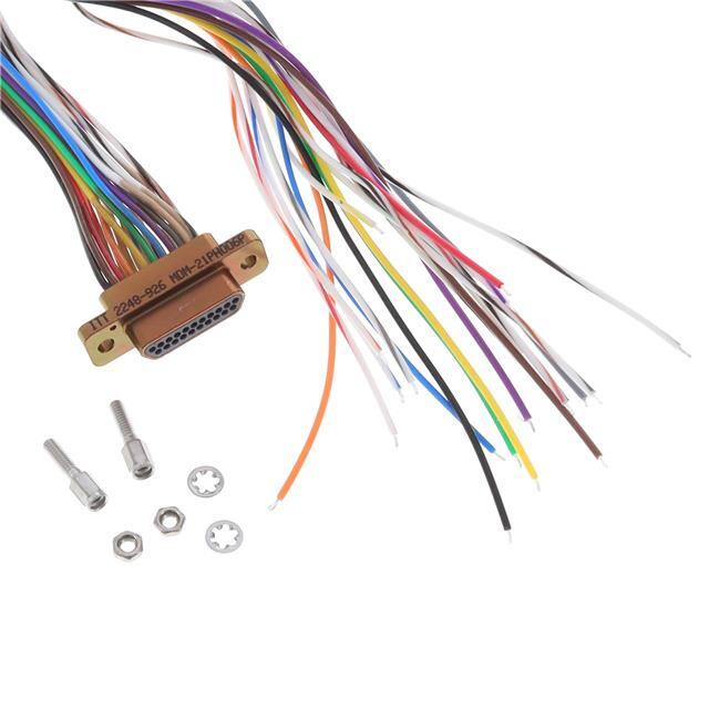 MDM-21PH006P CABLE ASY D TO WIRE 21P 914.4MM