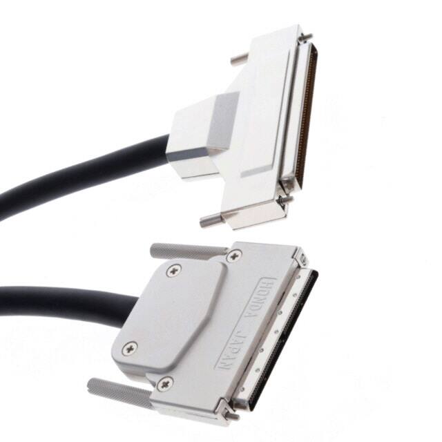 PCL-101100S-1E CABLE ASSY SHLD BLK 1M