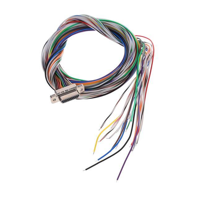MDM-21PH006P-A174 CABLE ASY D TO WIRE 21P 914.4MM