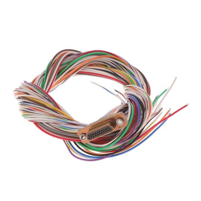MDM-21PH006F CABLE ASY D TO WIRE 21P 914.4MM