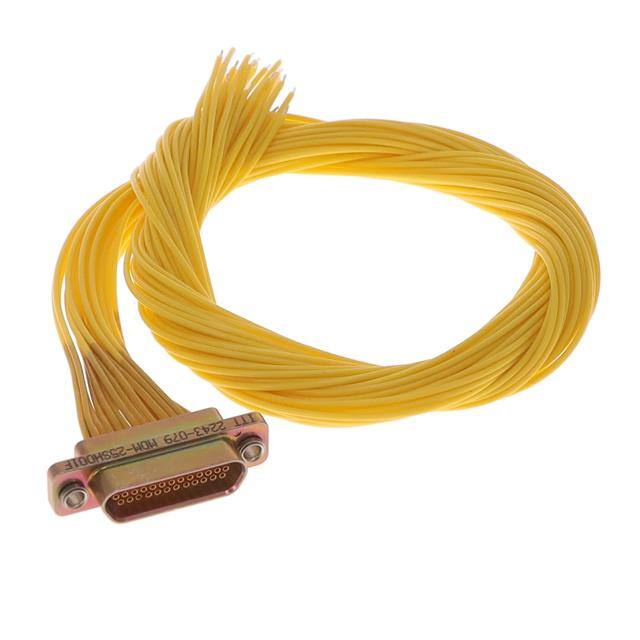 MDM-25SH001F CABLE ASY D TO WIRE 25P 457.2MM