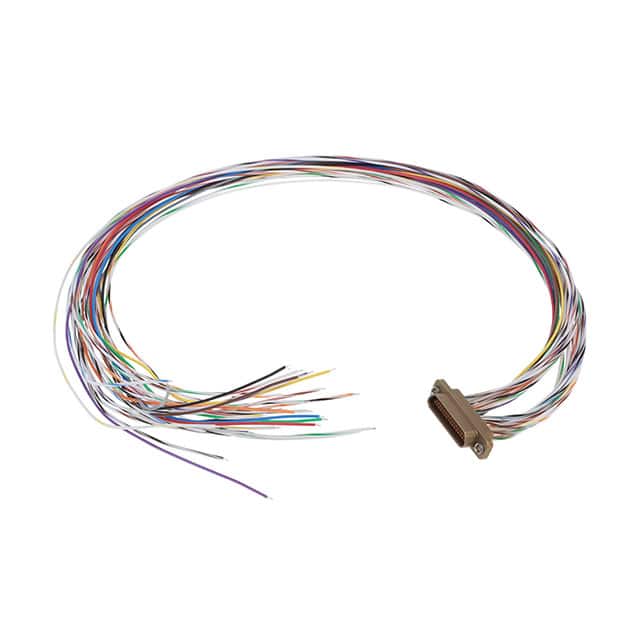 MDM-31SH003F CABLE ASY D TO WIRE 31P 457.2MM
