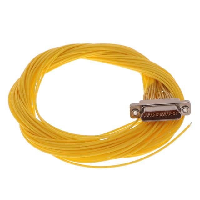 MDM-25SH001F-A174 CABLE ASY D TO WIRE 25P 457.2MM