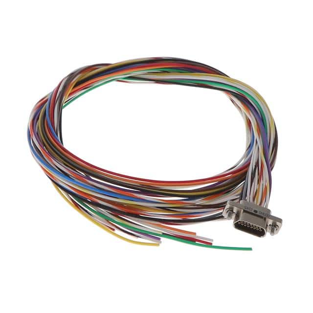 MM-222-015-261-41WD D-SUB, RCPTL, .050", 2ROW, 15POS
