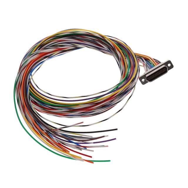 MM-222-025-261-00WD D-SUB, RCPTL, .050", 2ROW, 25POS
