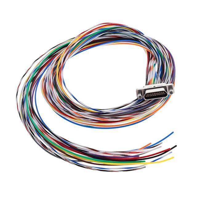 MM-222-021-261-22WD D-SUB, RCPTL, .050", 2ROW, 21POS