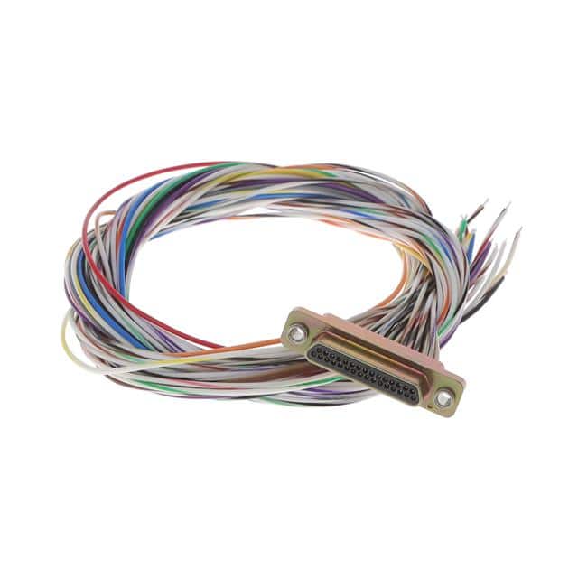 MDM-31PH003F-F222 CABLE ASY D TO WIRE 31P 457.2MM