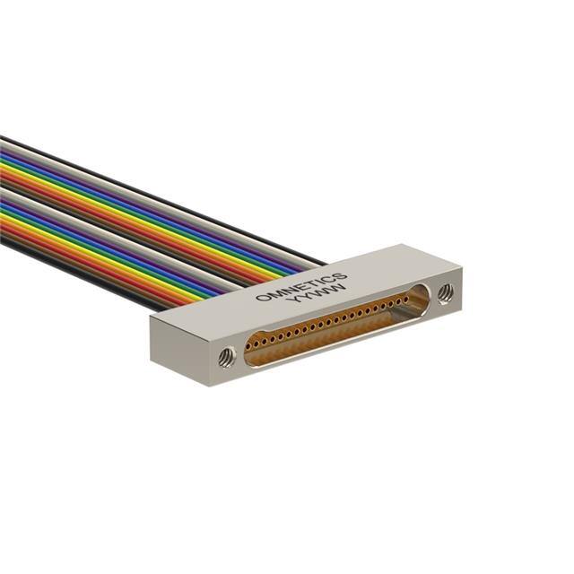A55000-021 NANO-D 21 SKT FEMALE 18" WIRE LE