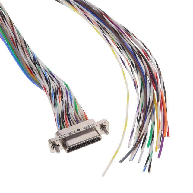 MM-212-025-161-41WD D-SUB, PLUG, .050", 2ROW, 25POS,