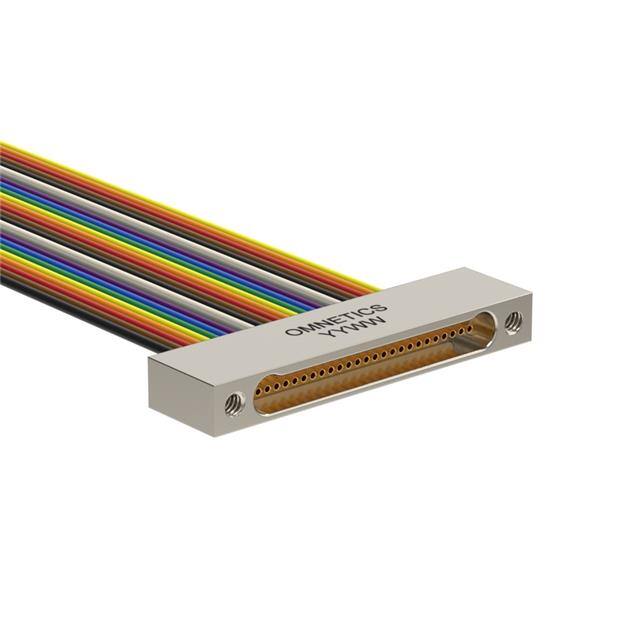 A55000-025 NANO-D 25 SKT FEMALE 18" WIRE LE