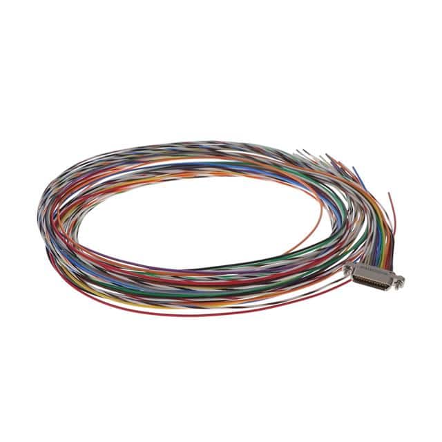 MQ-222-025-261-41WD D-SUB, RCPTL, .050", 2ROW, 25POS