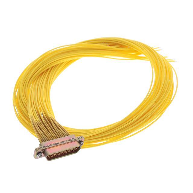 MDM-51SH001F MICRO 51C SKT 18 INCH YEL FLT